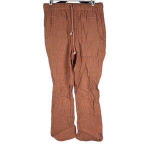 V ery J Women's 100% Cotton Drawstring Pants Size M